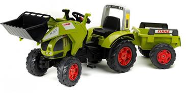  Claas Arion 540 Pedal traktor til børn m/Frontskovl +  Trailer
