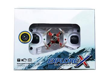 Explore X Nano Fjernstyret Drone med Kamera 2.4Ghz-4