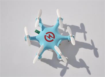 Nano Fjernstyret 4 Kanals Hexacopter Drone 2.4Ghz-7