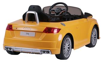 Audi TTS Roadster Gul ELBil til børn 12V m/2.4G Fjernbetjening-4