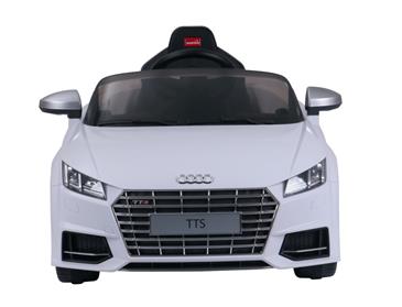 Audi TTS Roadster Hvid ELBil til børn 12V m/2.4G Fjernbetjening-3