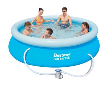  Bestway Fast Set Pool 305x76cm m/filter pumpe
