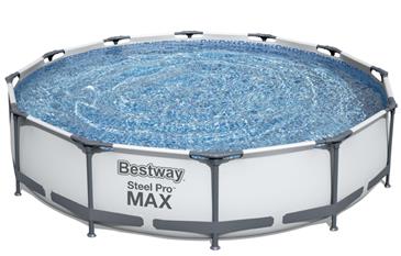  Bestway Steel Pro MAX Frame Pool 366 x  76cm m/filter pumpe -3