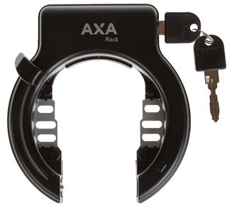 Cykellås AXA Rock sort - Monteret på ny cykel
