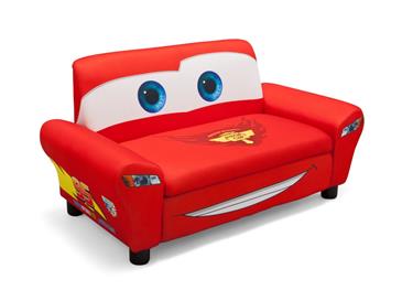 Disney Biler / Cars Polstret Sofa til 2 børn