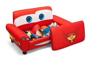 Disney Biler / Cars Polstret Sofa til 2 børn-2
