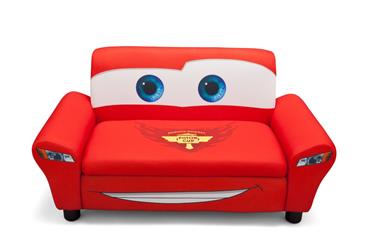 Disney Biler / Cars Polstret Sofa til 2 børn-3