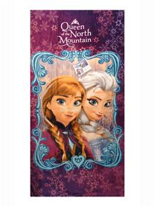 Disney Frost Anna og Elsa Badehåndklæde 70 x 140 cm