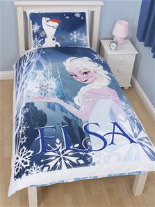 Disney Frost / Frozen Elsa 2 i 1 Sengetøj