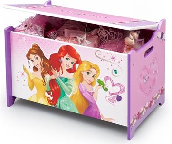 Disney Prinsesser Træ Legetøjs Kiste v2