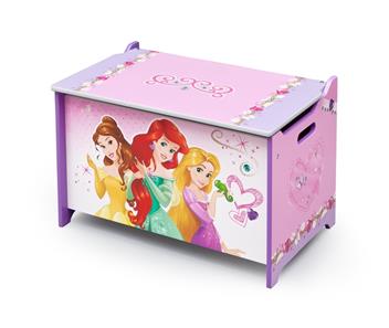 Disney Prinsesser Træ Legetøjs Kiste v2-4