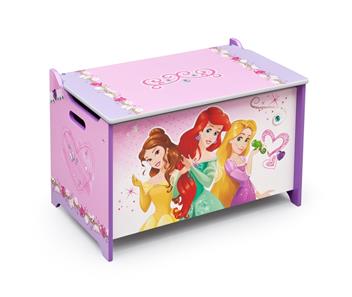 Disney Prinsesser Træ Legetøjs Kiste v2-5
