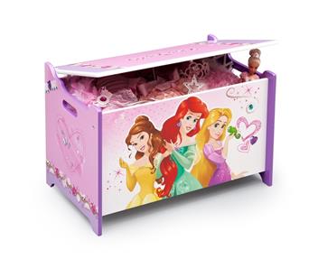 Disney Prinsesser Træ Legetøjs Kiste v2-6