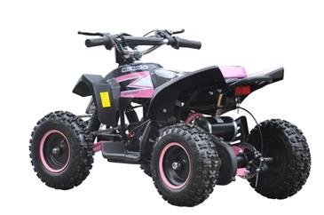 EL  Mini ATV 1000W m/fart begrænser+lys 36V14AH Pink-3