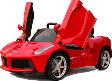 Ferrari LaFerrari ELBil til børn 12V m/2.4G Fjernbetjening