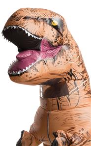 Jurassic T-Rex Dinosaur Udklædning til voksen (Oppustlig)-2