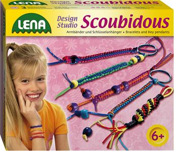 Lena Scoubidou til børn