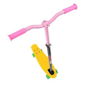  Maronad Retro Minicruiser Skateboard + Maronad Stick Gul/Pink