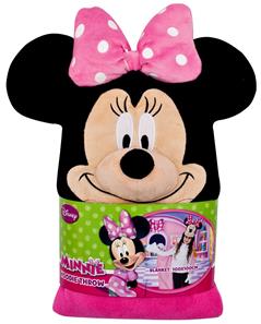  Minnie Mouse Luksus Poncho med hætte-2