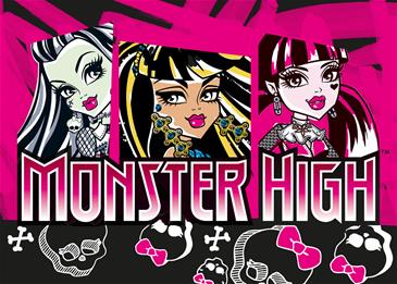Monster High 03 tæppe 133x95