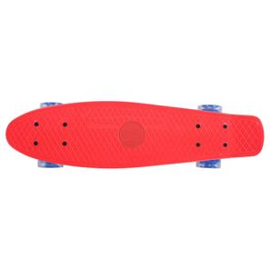 Maronad Retro Minicruiser Skateboard m/LED Lys og ABEC7, Rød-2
