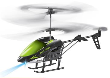 Sky Hawk 2.4G Fjernstyret Metal Helikopter med Gyro
