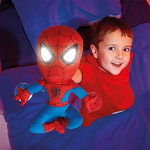 Spiderman Godnat Bamse med lys-4