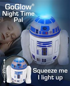 Star Wars R2D2 Godnat Bamse med lys-2