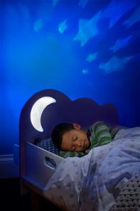 StarBright Junior børneseng med natlys og natbord (140cm)-3