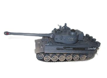 ZEGAN German Tiger Fjernstyret IR Battle Tank  1:28, 2.4G (99814)-2
