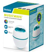 MusicWave Flydende LED Bluetooth-Højtaler til Pool