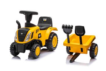 CAT Caterpillar Gå-Traktor med Trailer og værktøj-10