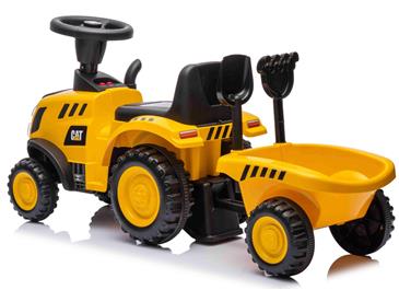 CAT Caterpillar Gå-Traktor med Trailer og værktøj-3
