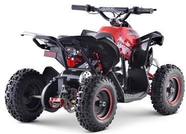 EL  Mini ATV Renegade 1000W m/fart begrænser+lys Rød-5