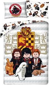 Lego Harry Potter Sengetøj 140 x 200 cm  - 100 Procent Bomuld