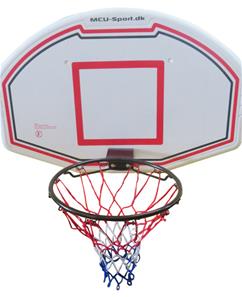 MCU-Sport Basketballkurv med plade 111 x 72 cm-3
