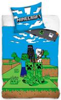 Minecraft Mobs Gamer Sengetøj - 100 procent bomuld