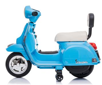 Vespa PX150 EL scooter til børn 6V, Blå-2