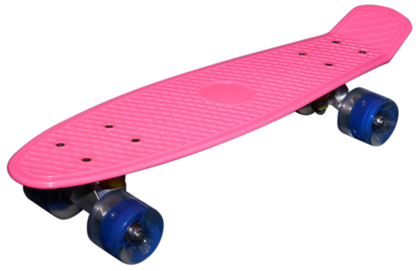 MCU-Sport Pink LED Skateboard m/LED Lys + ABEC7 Kr. 249 - på lager ...