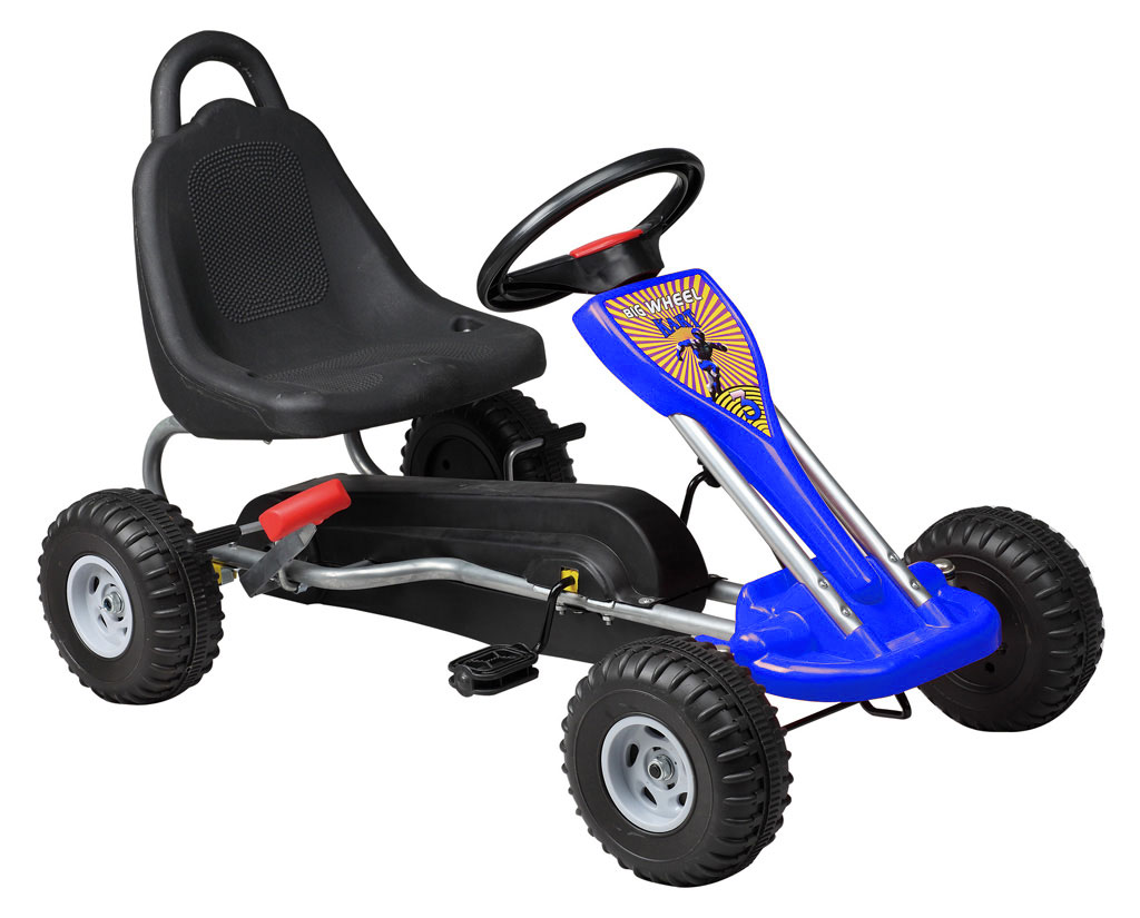 MegaLeg  Pedal GoKart  til børn 3-5 år, blå kr. 499,00,-
