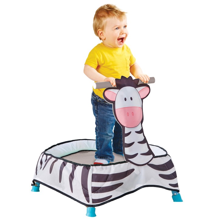 Se ZEBRA Junior Trampolin - Ny model hos MM Action