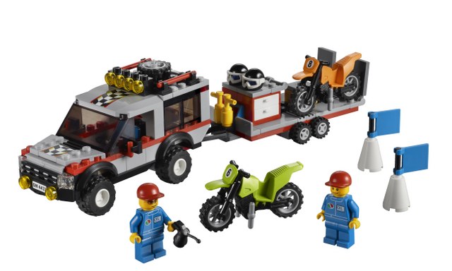 Fryse gift lemmer 4433 - Motocrosstrailer (Lego CITY) (Udgået)