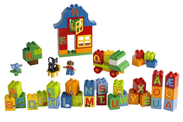 6051 Lego Duplo Leg Med Bogstaver Lego Duplo Udgået