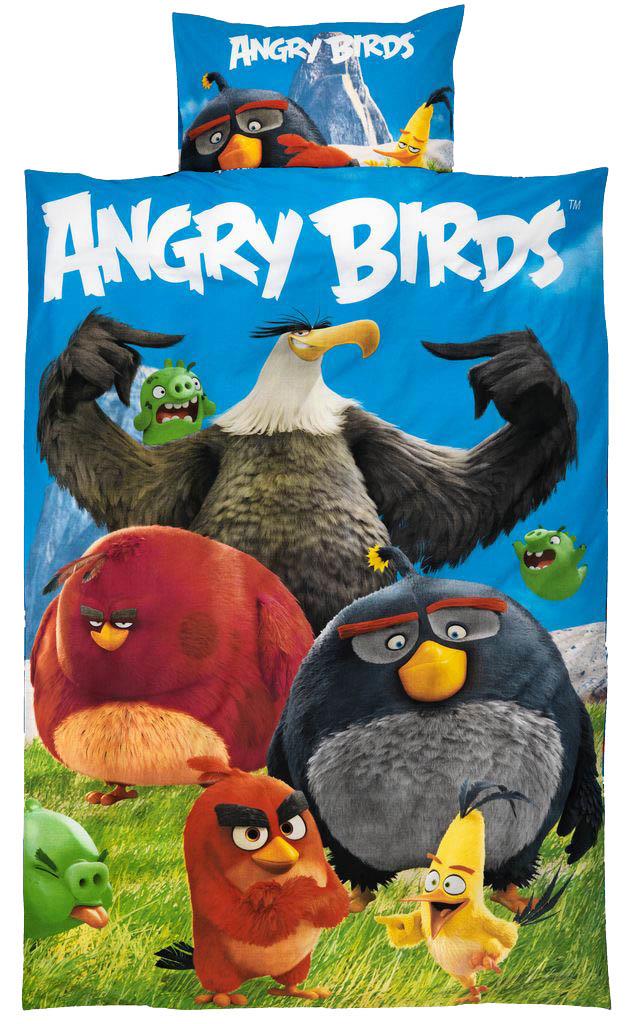 anekdote Pelagic opnå Angry Birds 2i1 Sengetøj (100 procent bomuld!) (Udgået)