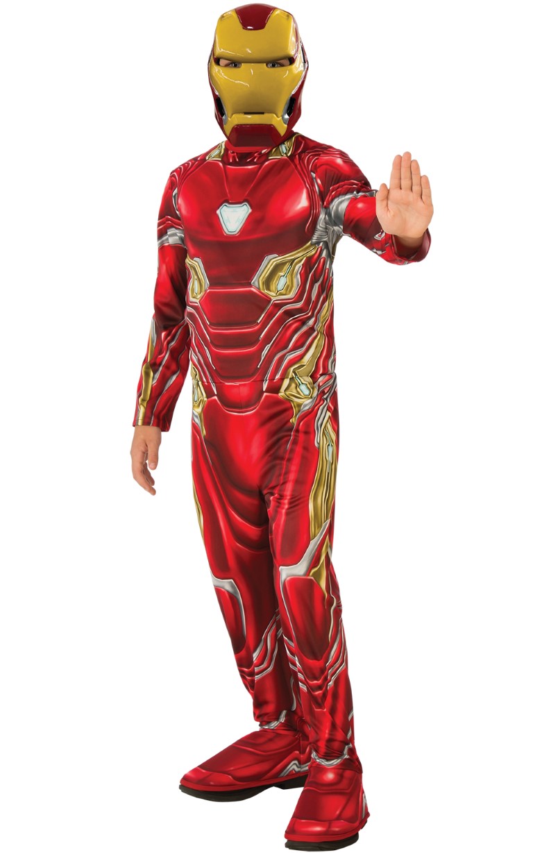 minimum Gymnastik gaben Avengers ENDGAME Iron Man Kostume til børn (3-10 år) (Udgået) - på lager  til omgående levering