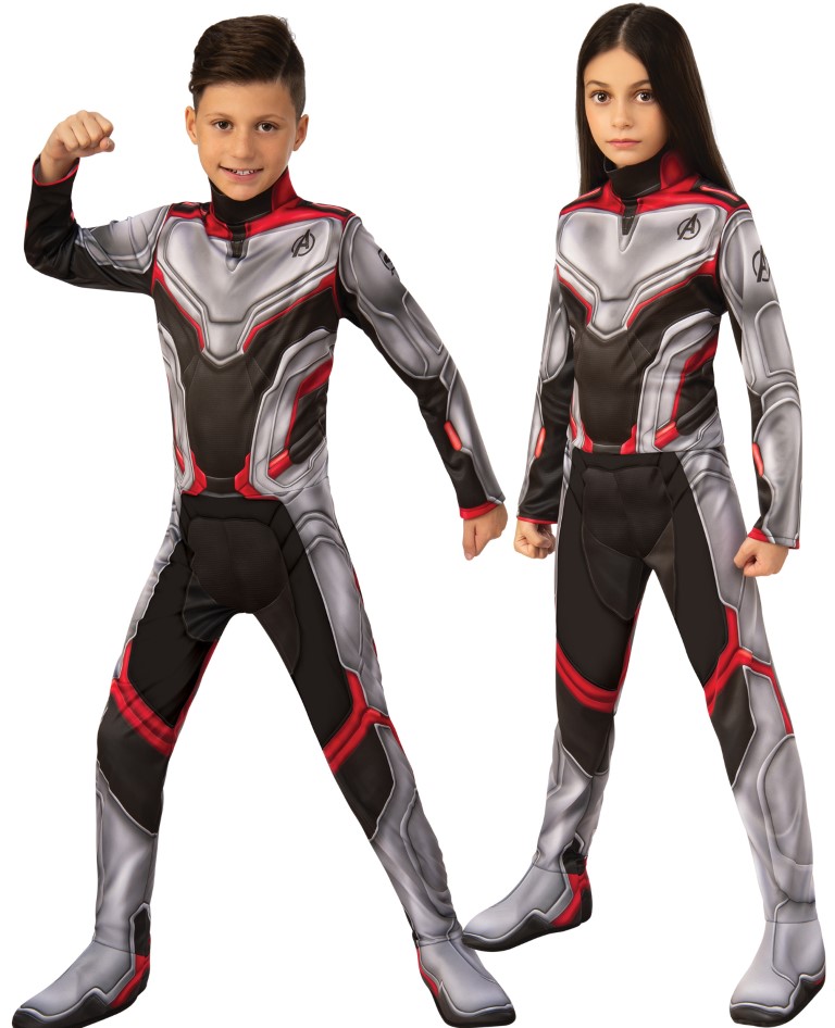 Billede af Avengers ENDGAME TEAM SUIT Børne Udklædning (3-7 år)