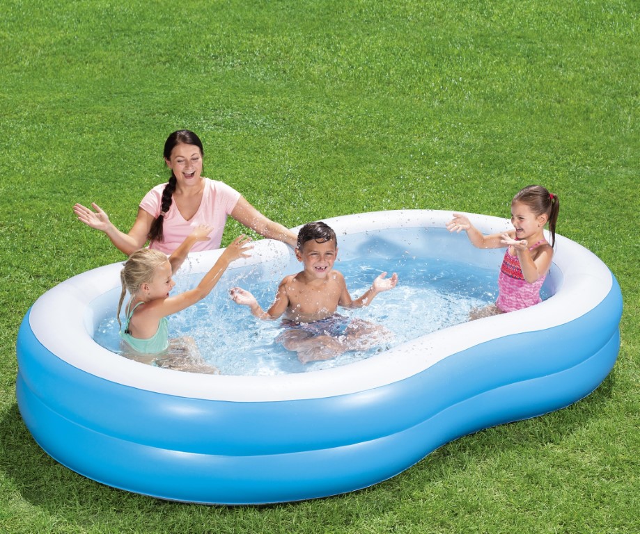 Billede af Badebassin Family Pool ''Lagoon'' 262x157x46 cm hos MM Action