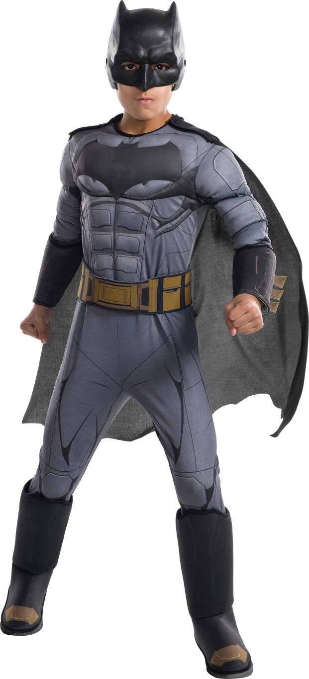 Batman Justice League Deluxe Kostume til børn år) 299 på lager til omgående levering