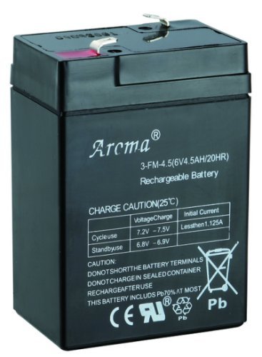 forhøjet Tilpasning tendens Batteri 6V 4AH (3-FM-4) Kr. 149 - på lager til omgående levering