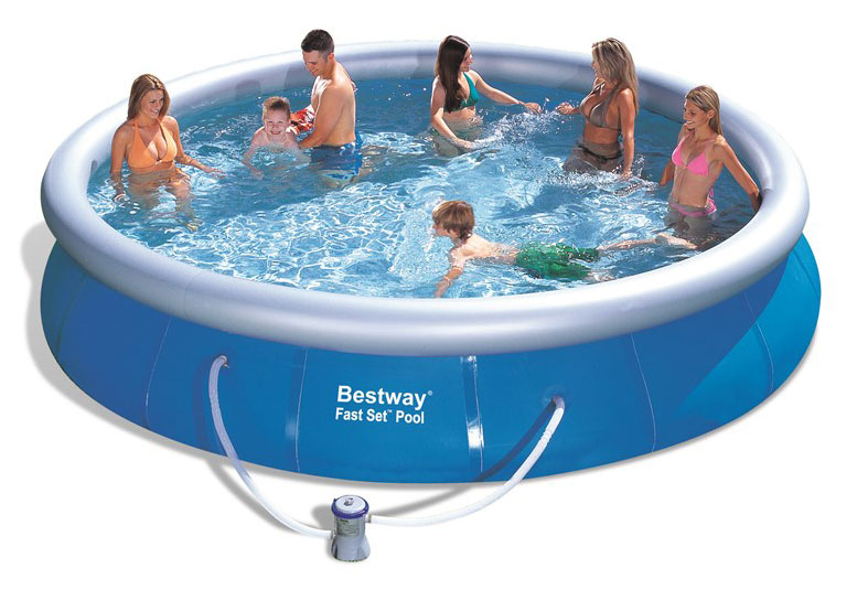 Bestway Fast Set Pool 457x91cm m/filter pumpe (Udgået)